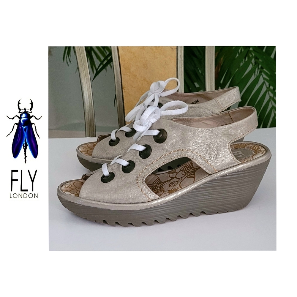 Fly London Ladie's Wedge Sandals ❤️